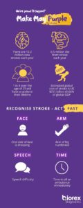 Biroex Action on Stroke 2023 Infographic